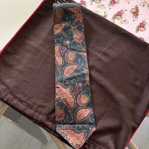 Bugatti Dark Floral Silk Tie